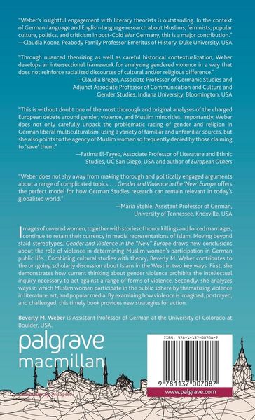 Produktbild: Violence and Gender in the "New" Europe
