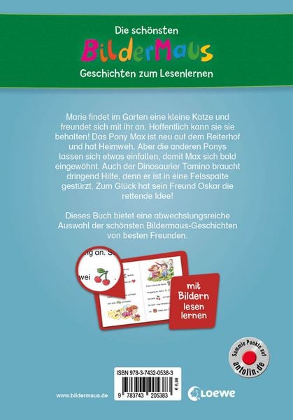 Produktbild: Die sch&ouml;nsten Bildermaus-Geschichten zum Lesenlernen von besten Freunden