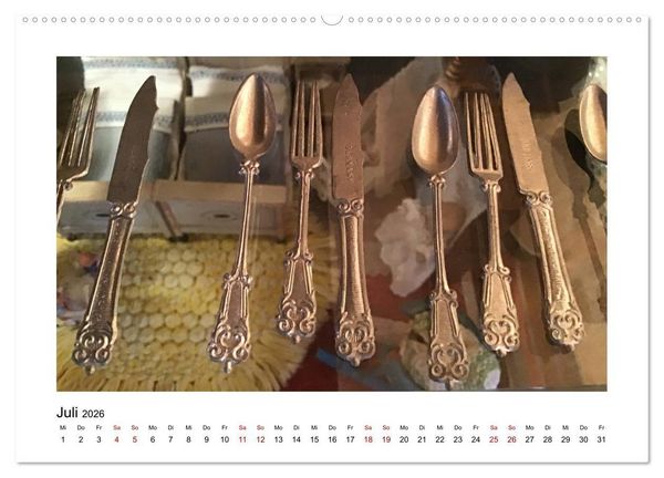 Produktbild: Altes Puppengeschirr (Wandkalender 2026 DIN A2 quer), CALVENDO Monatskalender