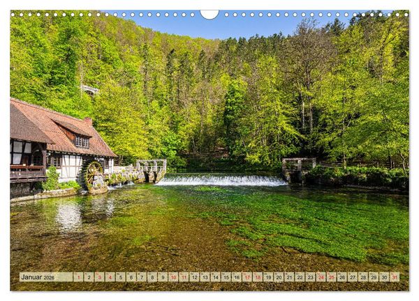 Produktbild: Wandern auf der &ouml;stlichen Schw&auml;bischen Alb (Wandkalender 2026 DIN A3 quer), CALVENDO Monatskalender