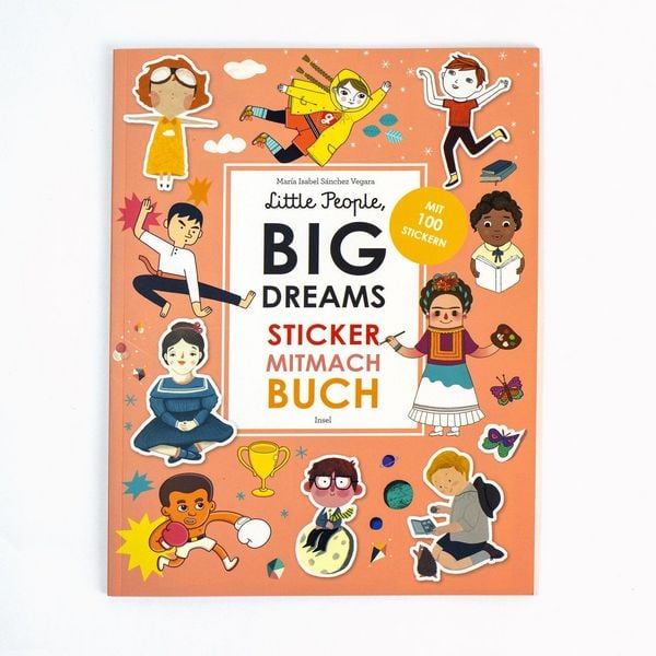 Produktbild: Little People, BIG DREAMS &ndash; Sticker-Mitmach-Buch