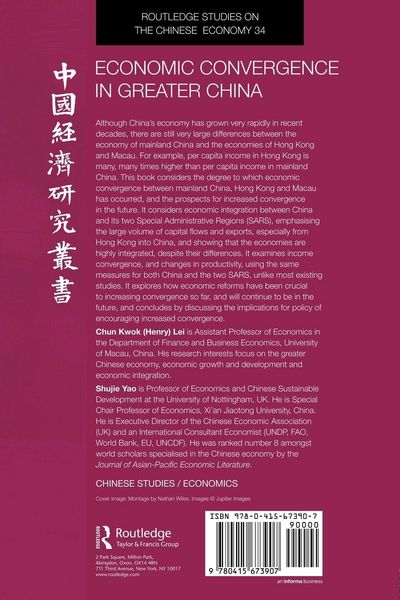 Produktbild: Economic Convergence in Greater China