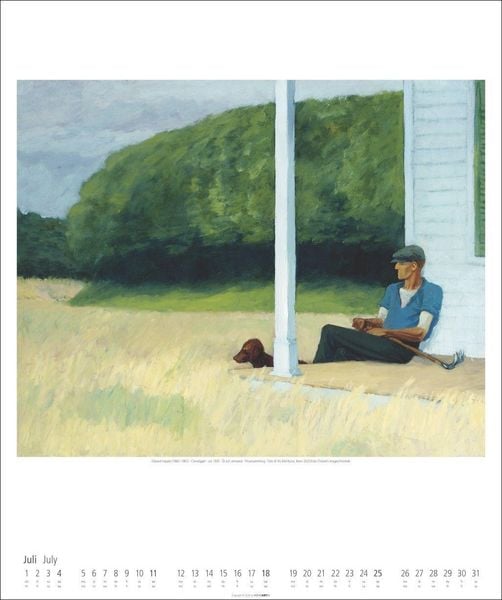 Produktbild: Edward Hopper Kalender 2027