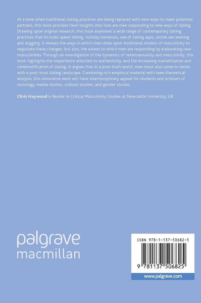 Produktbild: Men, Masculinity and Contemporary Dating