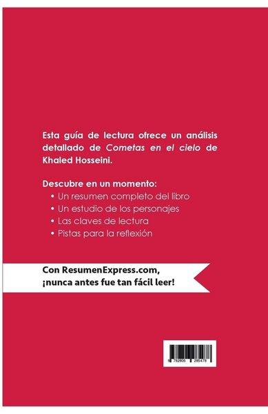 Produktbild: Cometas en el cielo de Khaled Hosseini (Gu&iacute;a de lectura)