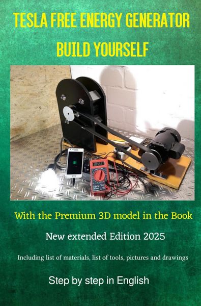 Produktbild: Tesla Free Energy Generator Build Yourself Edition 2025