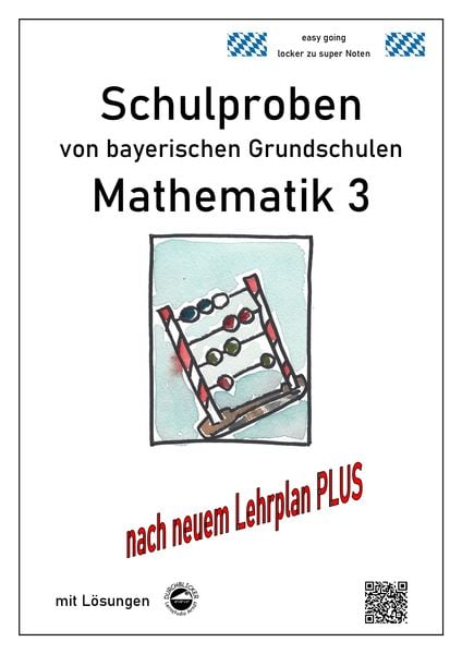 Produktbild: Schulproben von bayerischen Grundschulen - Mathematik 3 mit ausf&uuml;hrlichen L&ouml;sungen
