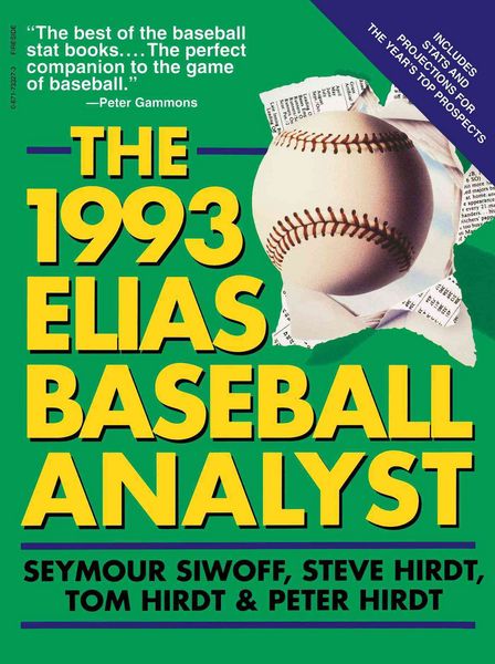 Produktbild: 1993 Elias Baseball Analyst