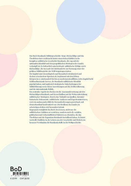 Produktbild: Russlands Milit&auml;rgeschichte: Siege, R&uuml;ckschl&auml;ge und das &Uuml;berleben einer Gro&szlig;macht