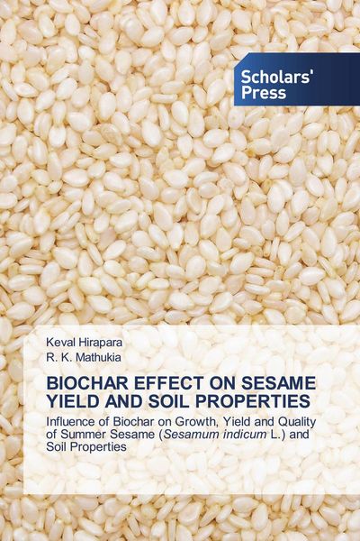 Produktbild: Biochar Effect On Sesame Yield and Soil Properties