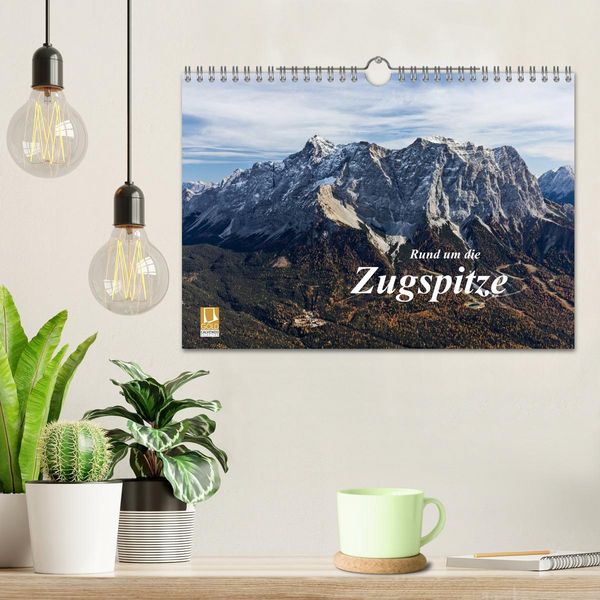 Produktbild: Rund um die Zugspitze (Wandkalender 2026 DIN A4 quer), CALVENDO Monatskalender