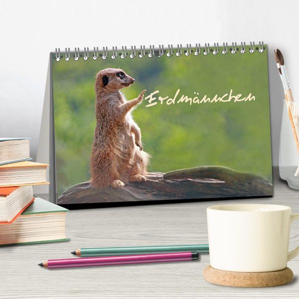 Produktbild: Erdm&auml;nnchen (Tischkalender 2026 DIN A5 quer), CALVENDO Monatskalender