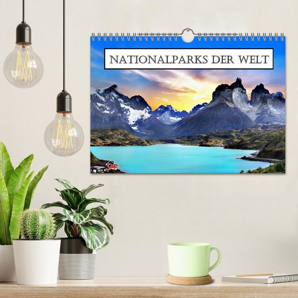 Produktbild: Nationalparks der Welt (Wandkalender 2026 DIN A4 quer), CALVENDO Monatskalender