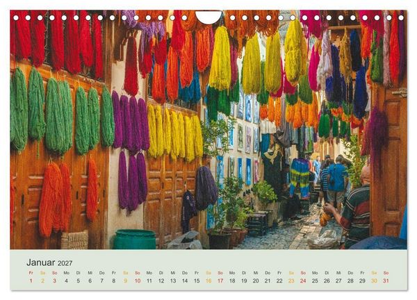 Produktbild: Ein kurzer Ausflug nach Marokko (Wandkalender 2027 DIN A4 quer), CALVENDO Monatskalender