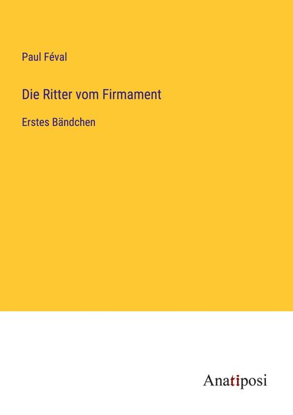 Produktbild: Die Ritter vom Firmament