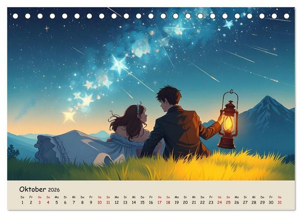 Produktbild: Verm&auml;chtnis eines Briefes (Tischkalender 2026 DIN A5 quer), CALVENDO Monatskalender