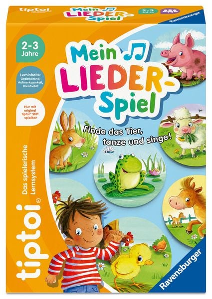 Tiptoi Mein Lieder-Spiel - ab 2 Jahre