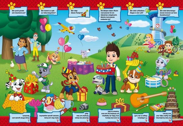 Produktbild: PAW Patrol Wimmelbuch