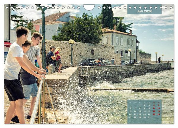 Produktbild: POREC in Magie getaucht! (Wandkalender 2026 DIN A4 quer), CALVENDO Monatskalender