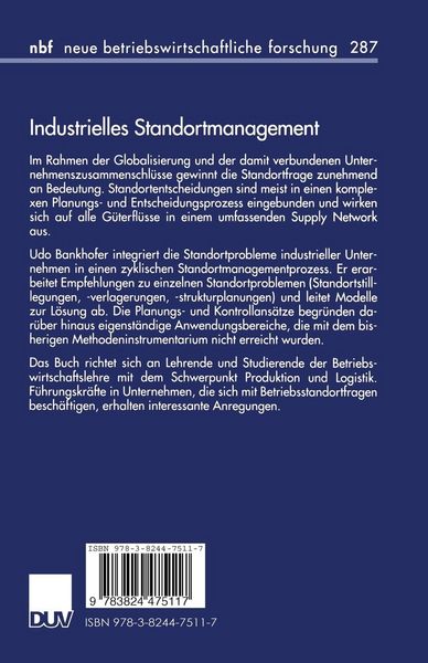 Produktbild: Industrielles Standortmanagement