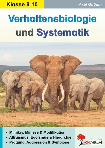 Produktbild: Verhaltensbiologie und Systematik