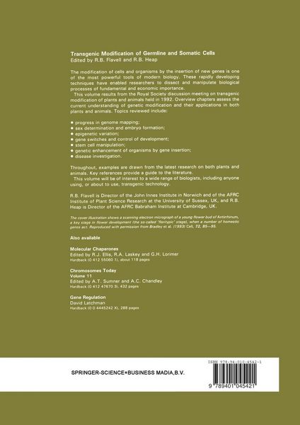 Produktbild: Transgenic Modification of Germline and Somatic Cells