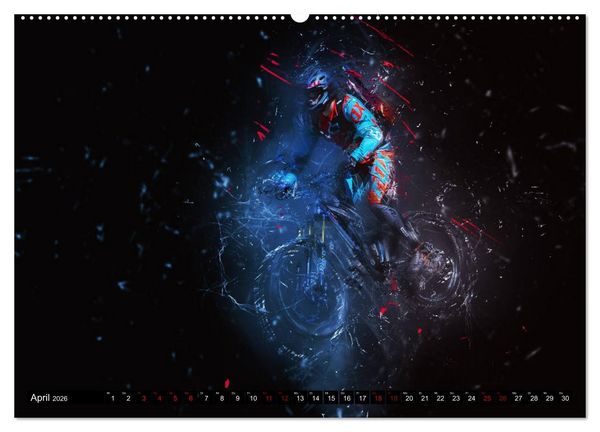 Produktbild: Downhill Explosion (Wandkalender 2026 DIN A2 quer), CALVENDO Monatskalender