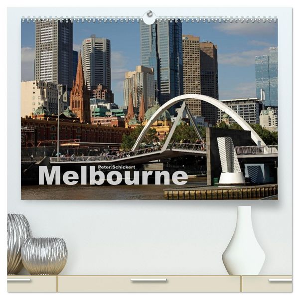Produktbild: Melbourne (hochwertiger Premium Wandkalender 2026 DIN A2 quer), Kunstdruck in Hochglanz