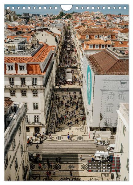 Produktbild: Cityscapes of Lisbon (Wall Calendar 2026 DIN A4 portrait), CALVENDO 12 Month Wall Calendar