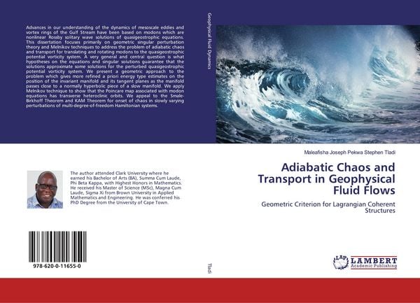 Produktbild: Adiabatic Chaos and Transport in Geophysical Fluid Flows