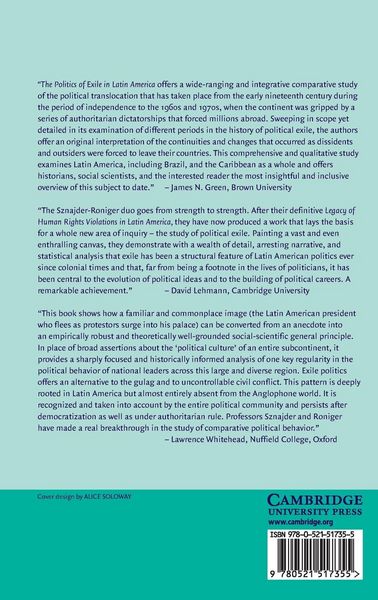 Produktbild: The Politics of Exile in Latin America