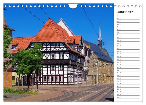 Produktbild: Halberstadt - Das Tor zum Harz (Wandkalender 2027 DIN A4 quer), CALVENDO Monatskalender