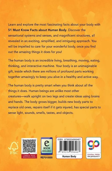 Produktbild: 51 Must Know Facts About Human Body (General Press)