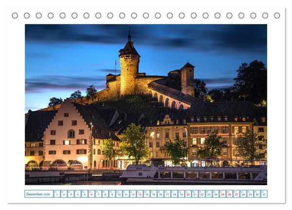 Produktbild: Schaffhausen - n&ouml;rdlichste Stadt der Schweiz (Tischkalender 2026 DIN A5 quer), CALVENDO Monatskalender