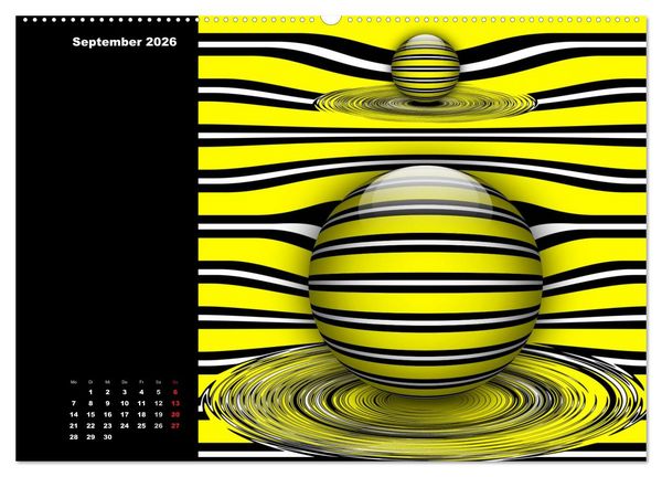 Produktbild: Eine runde Sache (Wandkalender 2026 DIN A2 quer), CALVENDO Monatskalender