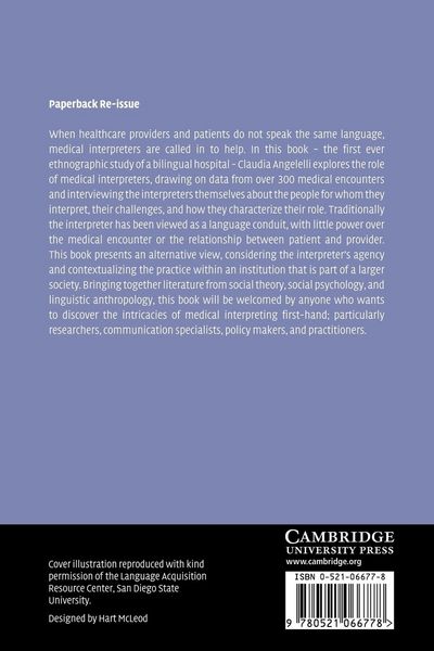 Produktbild: Medical Interpreting and Cross-Cultural Communication