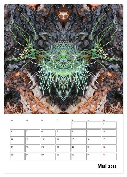 Produktbild: Fotokunst und Natur 2026 (Wandkalender 2026 DIN A3 hoch), CALVENDO Monatskalender