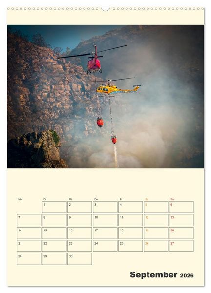 Produktbild: Feuerwehr - der Kalender (Wandkalender 2026 DIN A2 hoch), CALVENDO Monatskalender