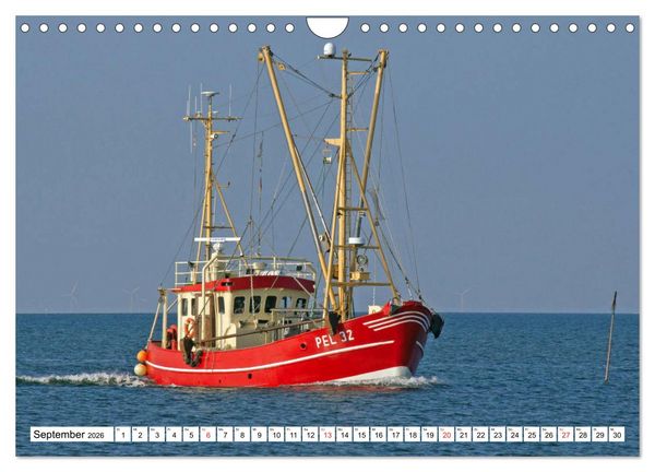 Produktbild: Die Nordsee zwischen Stade und Pellworm (Wandkalender 2026 DIN A4 quer), CALVENDO Monatskalender