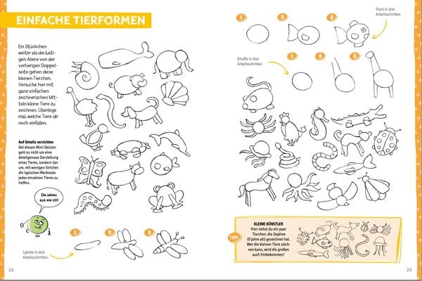 Produktbild: Die Kunst des Zeichnens f&uuml;r Kinder Zeichenschule