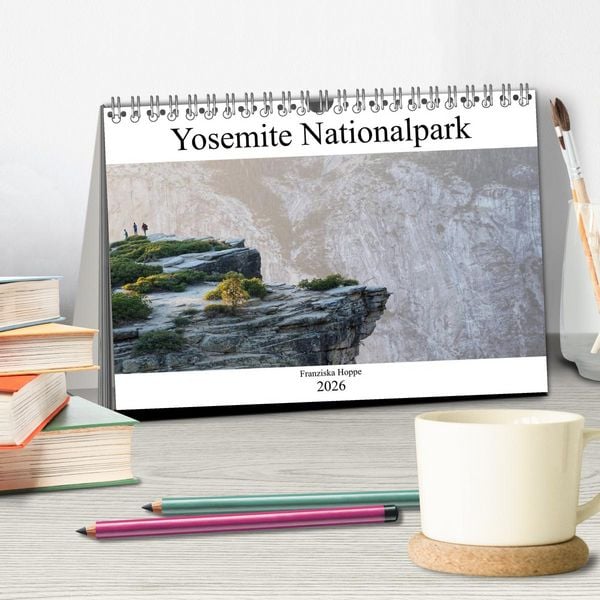 Produktbild: Yosemite Nationalpark (Tischkalender 2026 DIN A5 quer), CALVENDO Monatskalender