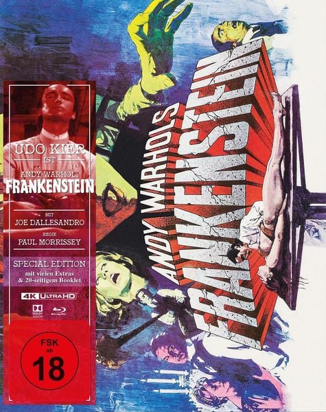 Andy Warhols Frankenstein - Mediabook - Cover A (4K Ultra HD) (+2 Blu-rays)