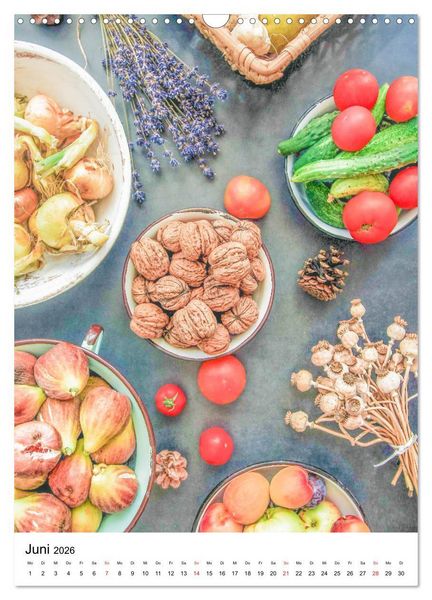 Produktbild: Essen und Trinken - Kalender 2026 (Wandkalender 2026 DIN A3 hoch), CALVENDO Monatskalender