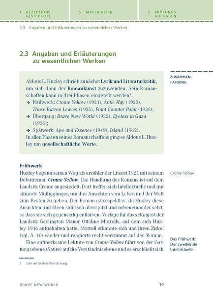Brave New World - Schöne neue Welt von Aldous Huxley.
