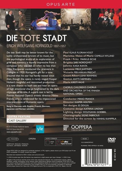 Produktbild: Erich W. Korngold - Die tote Stadt [2 DVDs]
