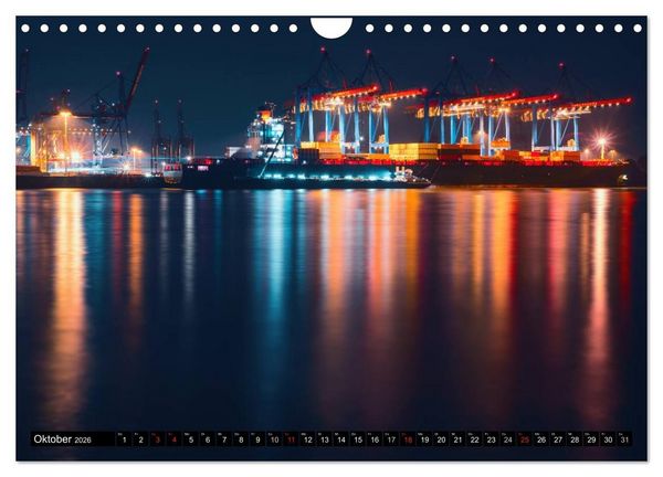 Produktbild: Hamburg - die sch&ouml;nste Stadt der Welt (Wandkalender 2026 DIN A4 quer), CALVENDO Monatskalender