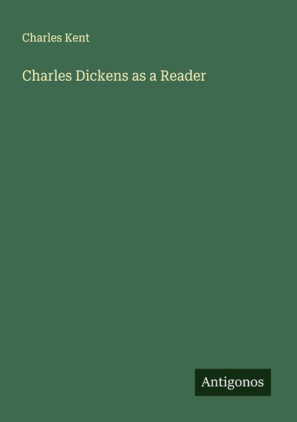 Produktbild: Charles Dickens as a Reader