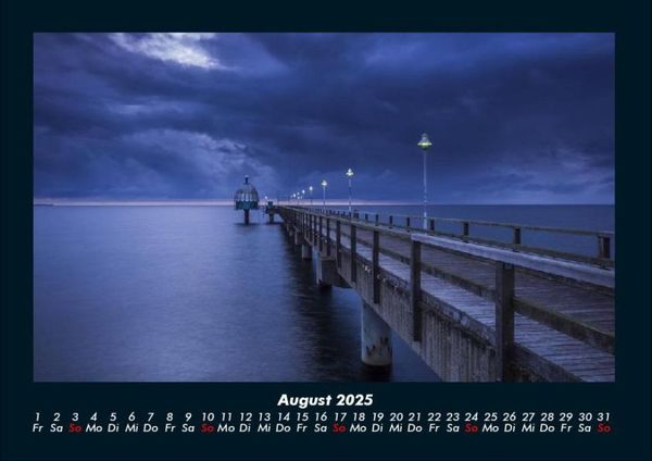 Produktbild: Die Seen der Erde 2025 Fotokalender DIN A4
