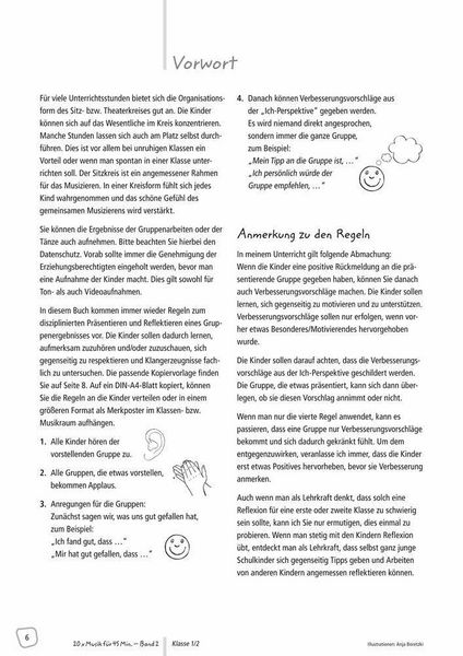 Produktbild: 20 x Musik f&uuml;r 45 Minuten - Klasse 1/2 - Band 2