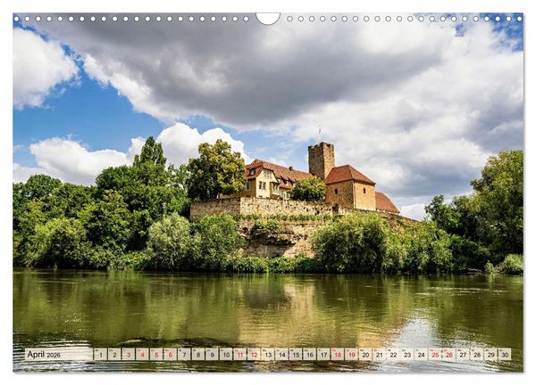 Produktbild: Am Neckar zwischen T&uuml;bingen und Heidelberg (Wandkalender 2026 DIN A3 quer), CALVENDO Monatskalender